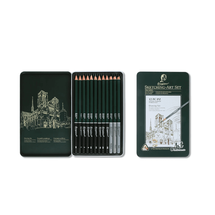 Giorgione 12pcs sketch pencil set